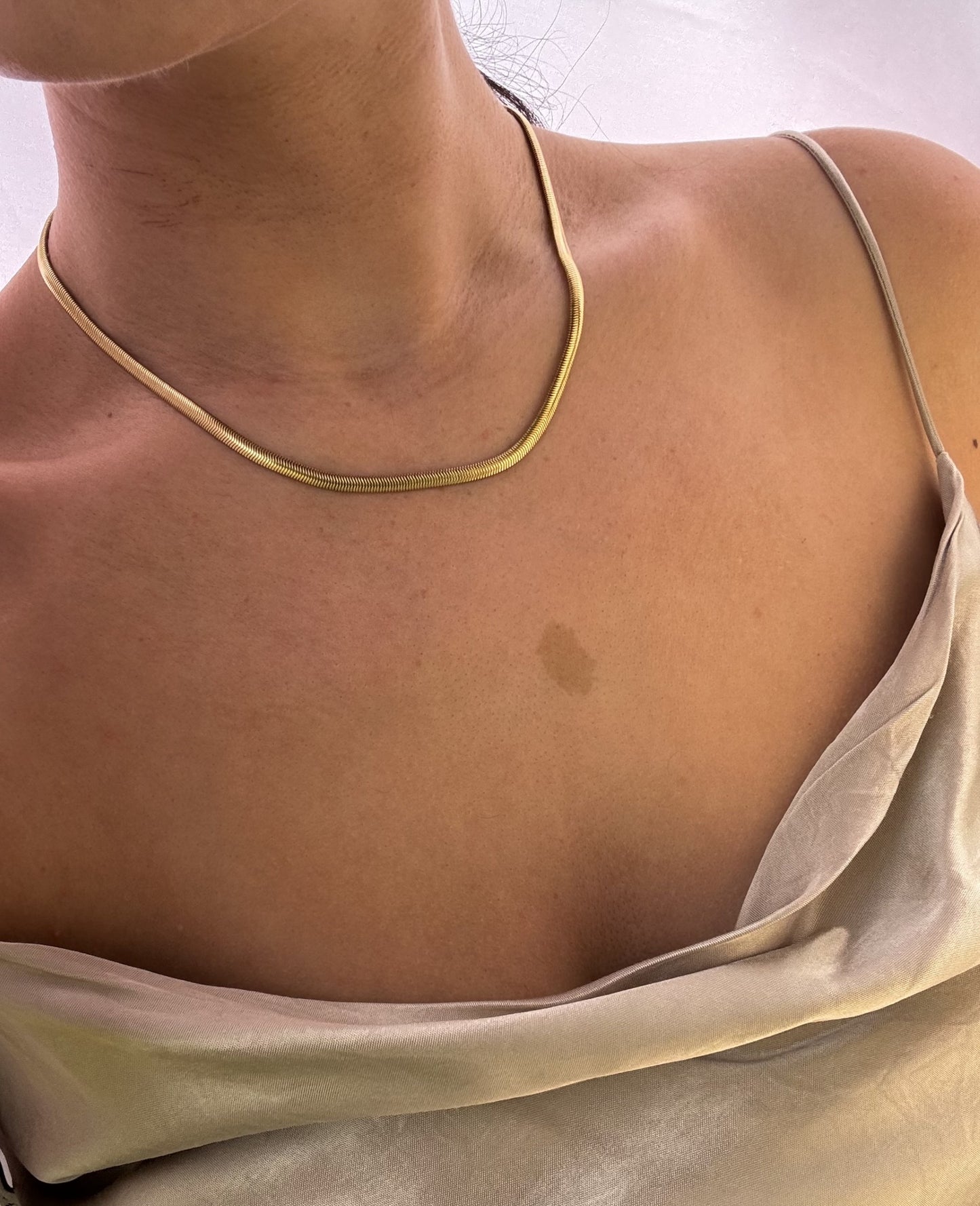 Gold necklace