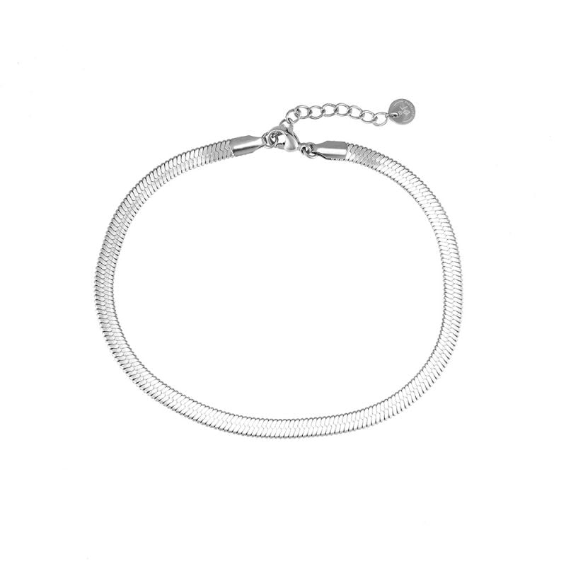 Silver anklet