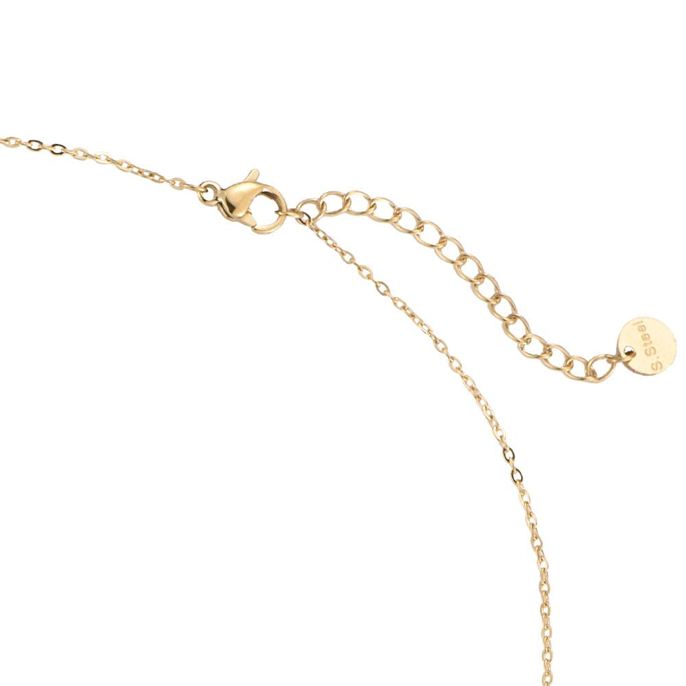 Tiny lucky flower chain